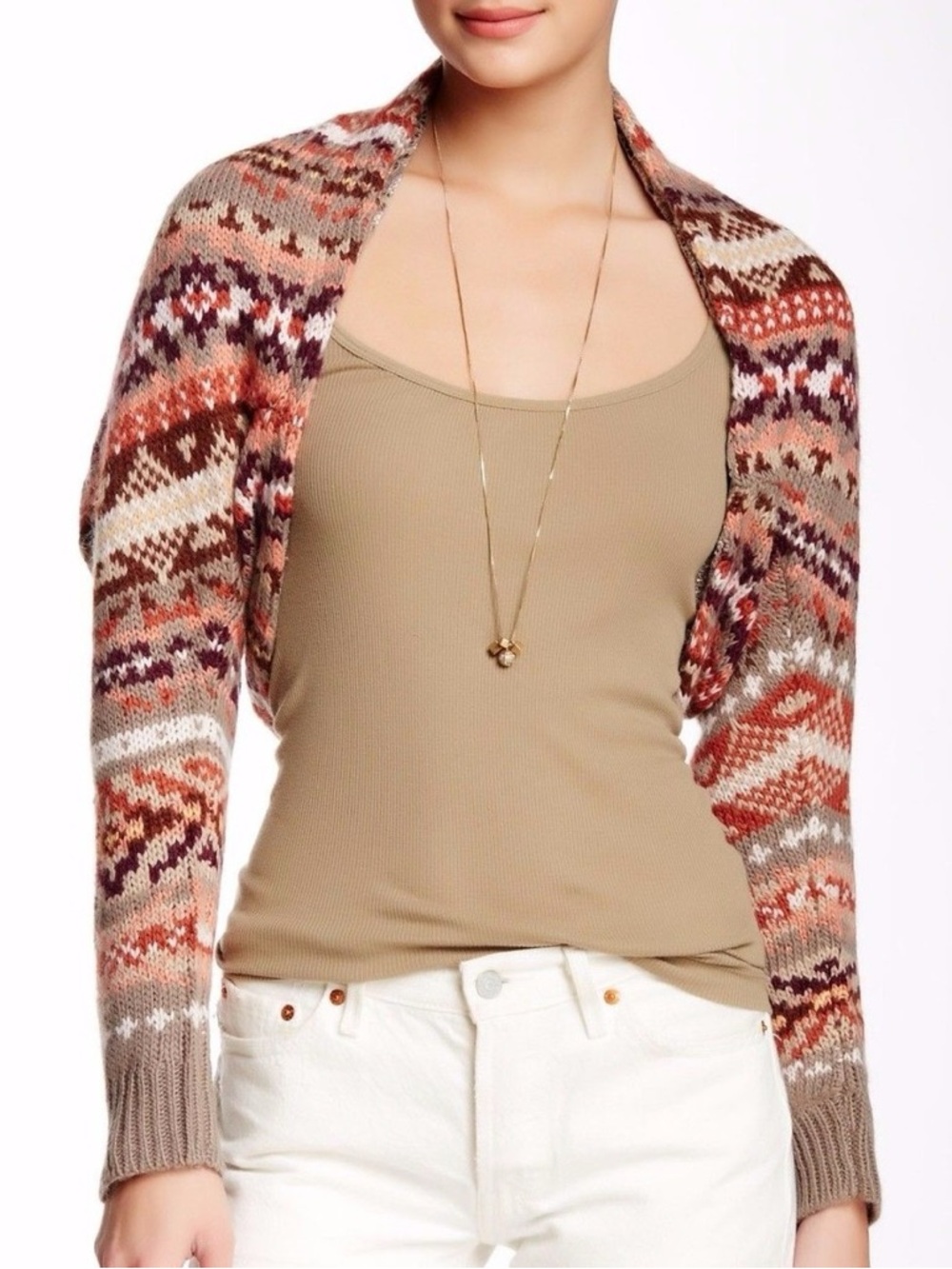 266. Free People Aztec Shrug